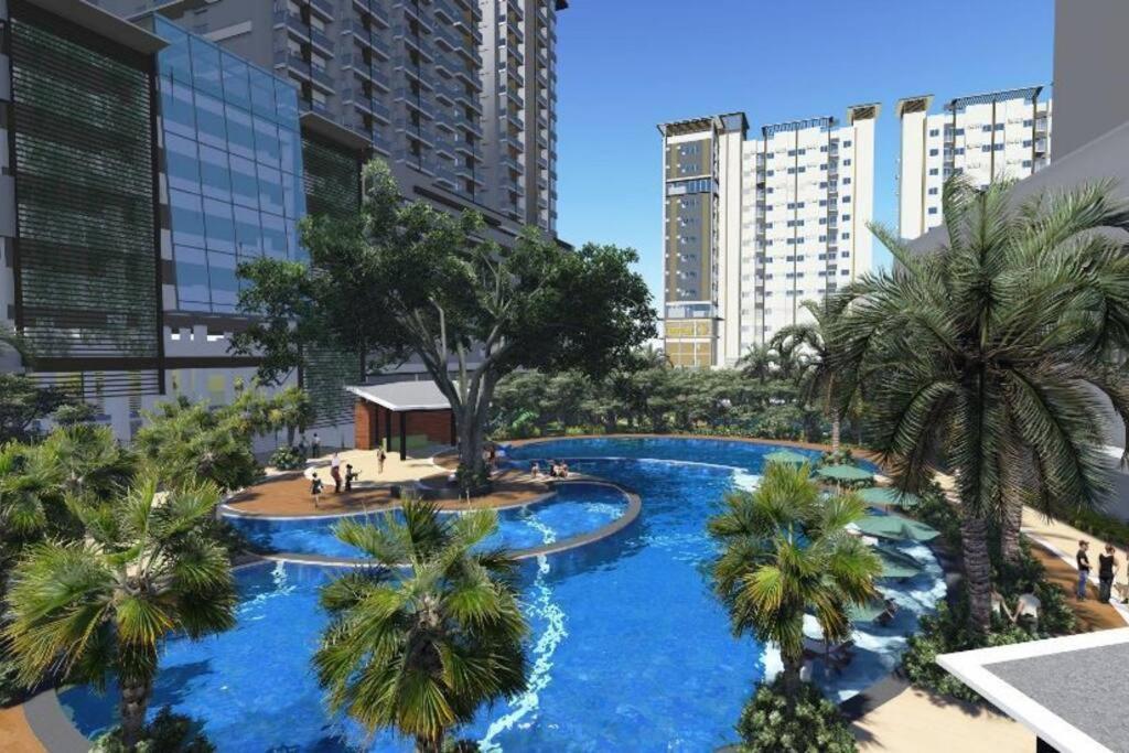 Condo Near Ayala Cebu City W Wifi Balcony Buitenkant foto